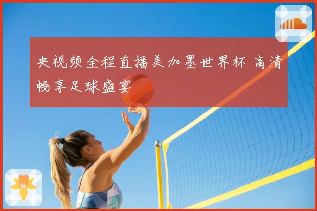 央视频全程直播美加墨世界杯 高清畅享足球盛宴